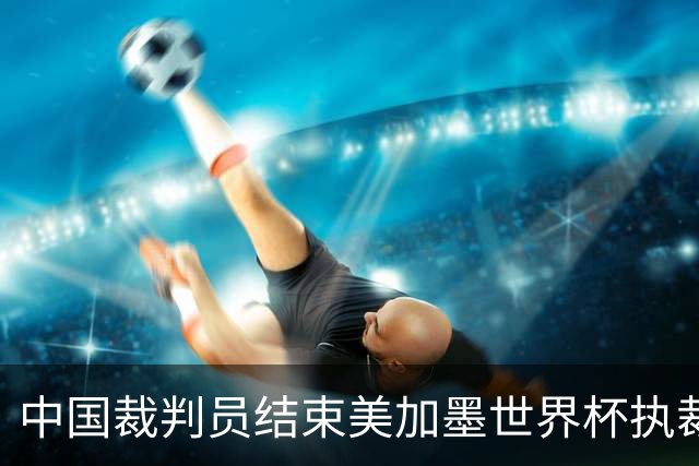 中国裁判员结束美加墨世界杯执裁任务